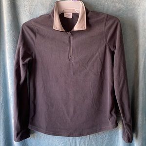 Grey Zip Up Sweatshirt